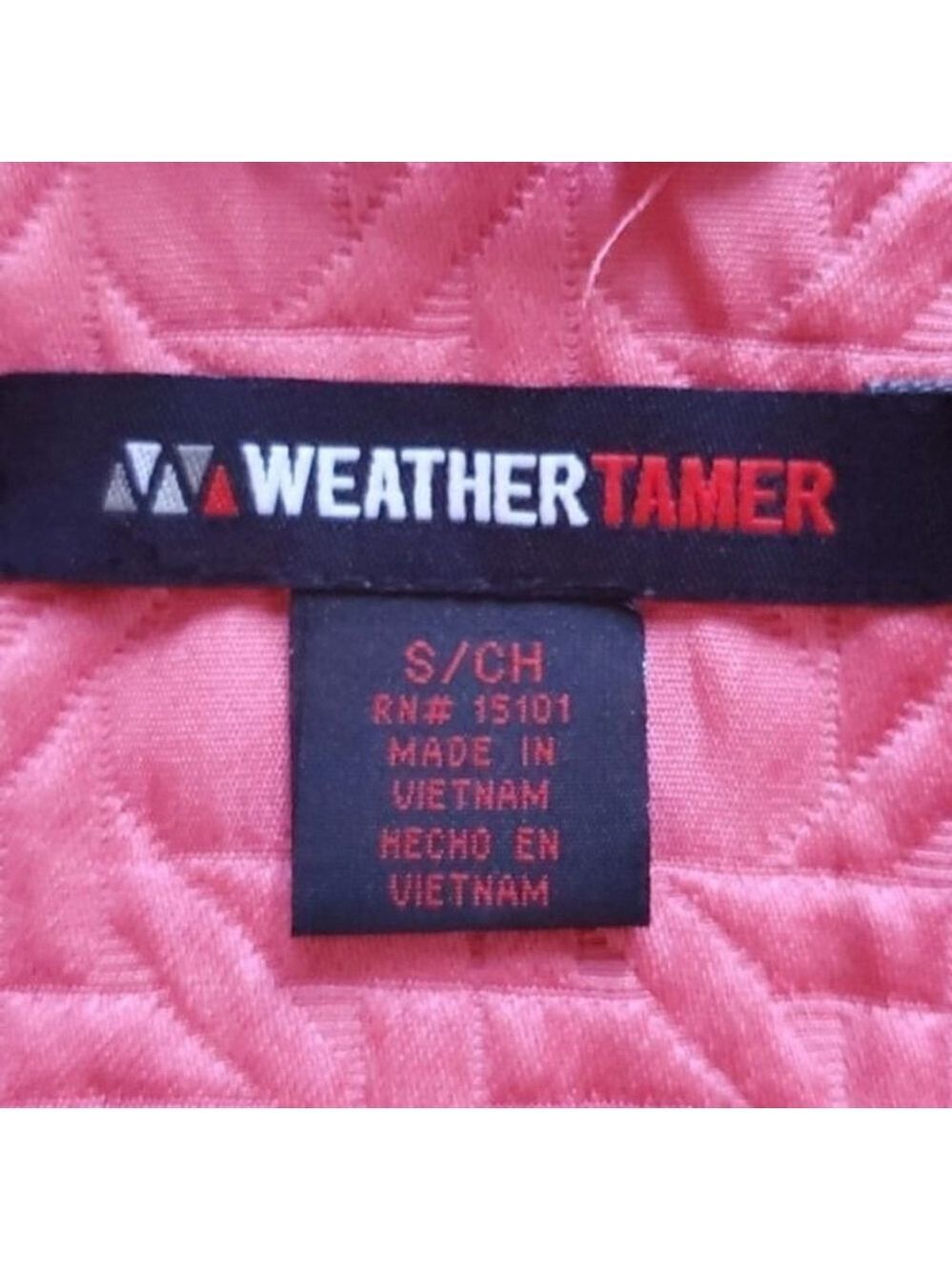 WeatherTamer Pink Quilted Zip Jacket Women’s Small - Picture 8 of 10